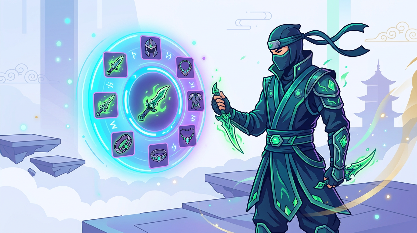 Bıçakçı ninja efsun dizilimi nasıl yapılır?