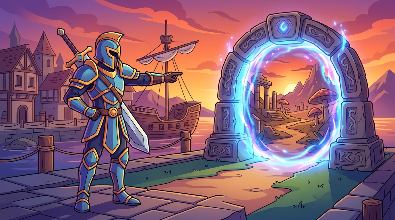 Metin2 pvp serverlerde Yohara kıtasına nasıl geçilir?