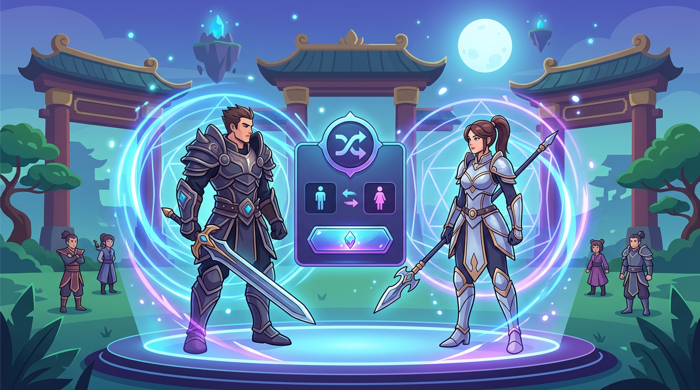 Metin2 pvp serverlerde cinsiyet değiştirme nasıl yapılır?